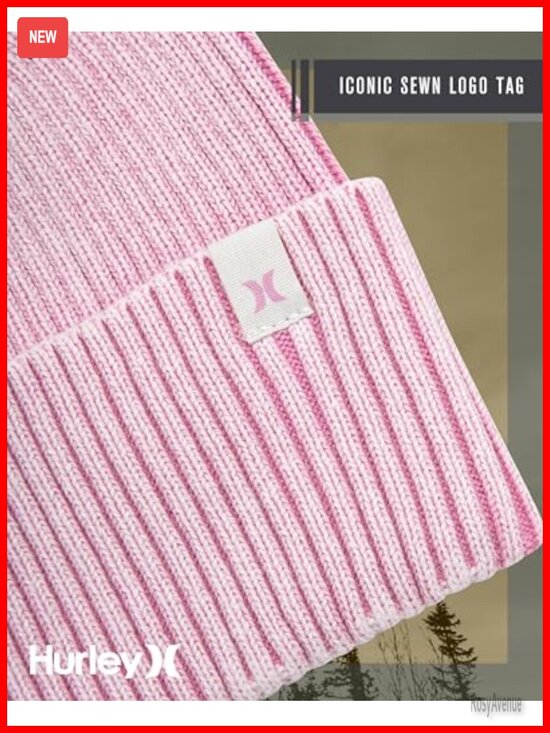 Cotton Ribbed Knit Beanie - Lightweight Pull-On Skull Cap